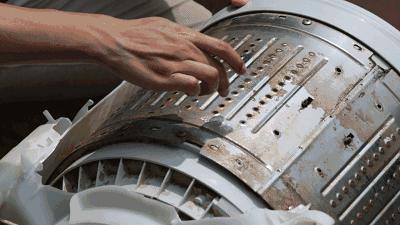 洗衣机免拆清洗剂测评,清洁小窍门洗衣机不洗比马桶还脏