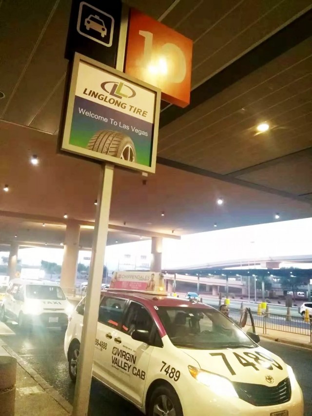 从机场到展馆，玲珑轮胎全面占领拉斯维加斯！