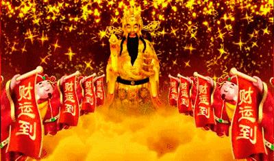 大年初五财神到财运滚滚来,初五迎财神五福通运八方来财