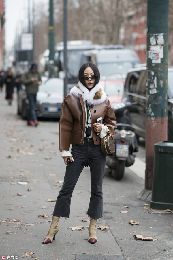 小腿粗壮穿英伦风袜靴好看嘛,最显腿细的袜靴