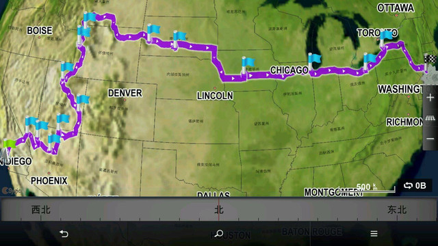 从美国飞往拉斯维加斯,从东到西穿越美国要多久