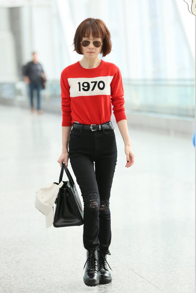 鲁豫脖子上青筋鼓起图片,鲁豫腰太瘦照片