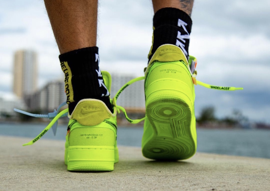 offwhitexnike全配色,offwhitenikeairforce1荧光绿老版