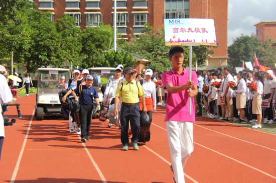 观澜湖华侨中学校园,海口市华侨中学观澜湖学校国标舞