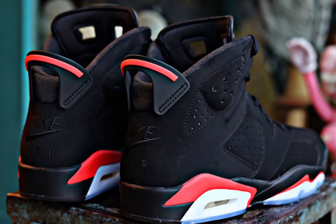 aj6黑红细节图,aj6蓝白哪年发售