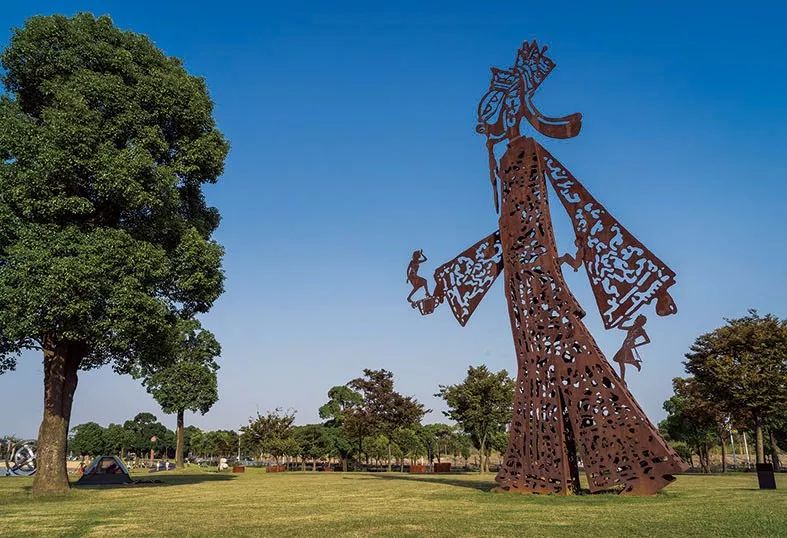 佘山森林公园雕像,佘山国家森林公园日本雕塑