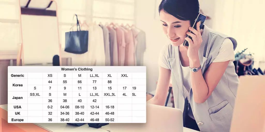 跨境电商如何更改衣服尺码,跨境电商衣服尺码转换