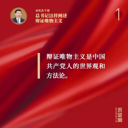 *党**员干部，总书记这样阐述辩证唯物主义