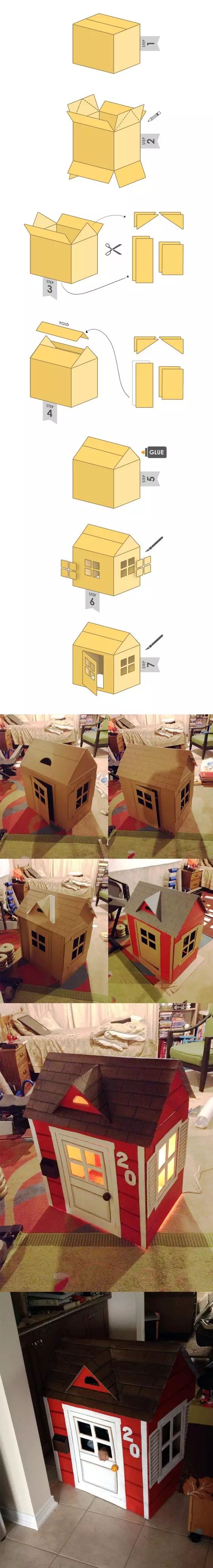 魔法盒子纸箱制作,用纸箱做一个魔法箱