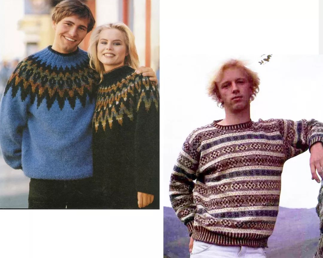 儿时的毛衣都是妈妈织的,回忆年轻时候织的毛衣