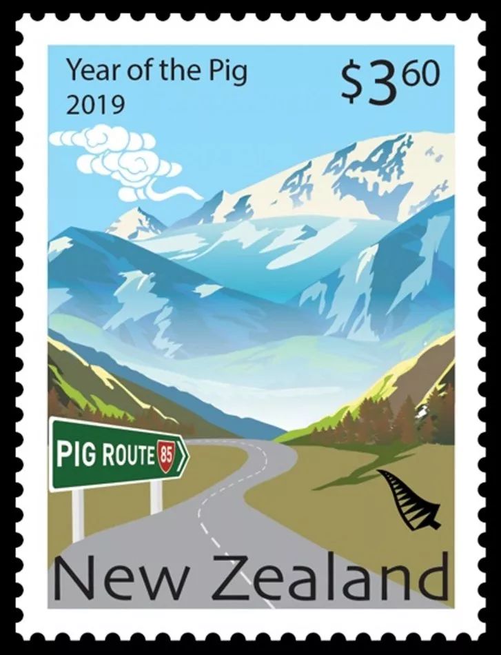 2019猪年生肖邮票整版多少钱,2019年联合国猪年生肖邮票