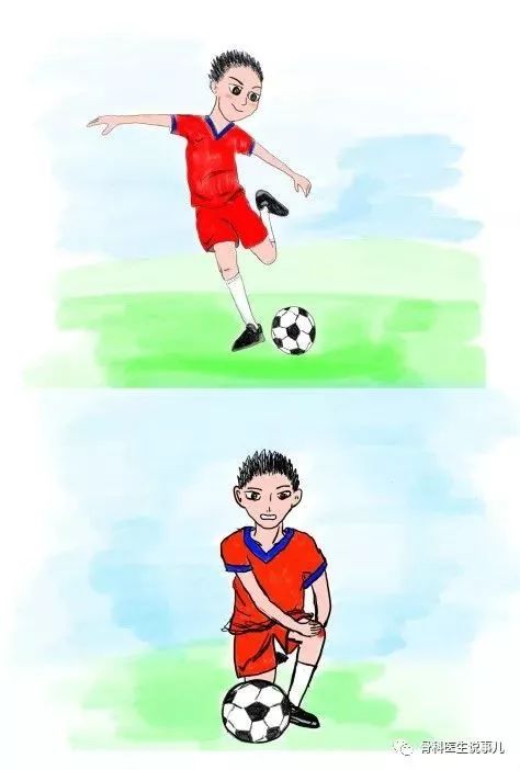 关节痛摔腿,关节弯曲痛打直就没事了