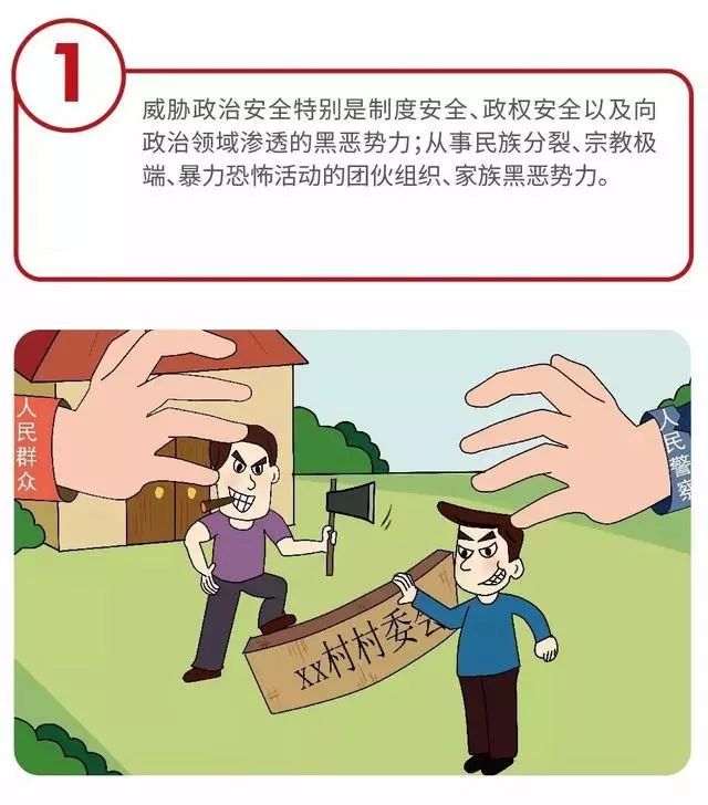 漫画中的黑恶势力,哪十类黑恶势力可直接举报