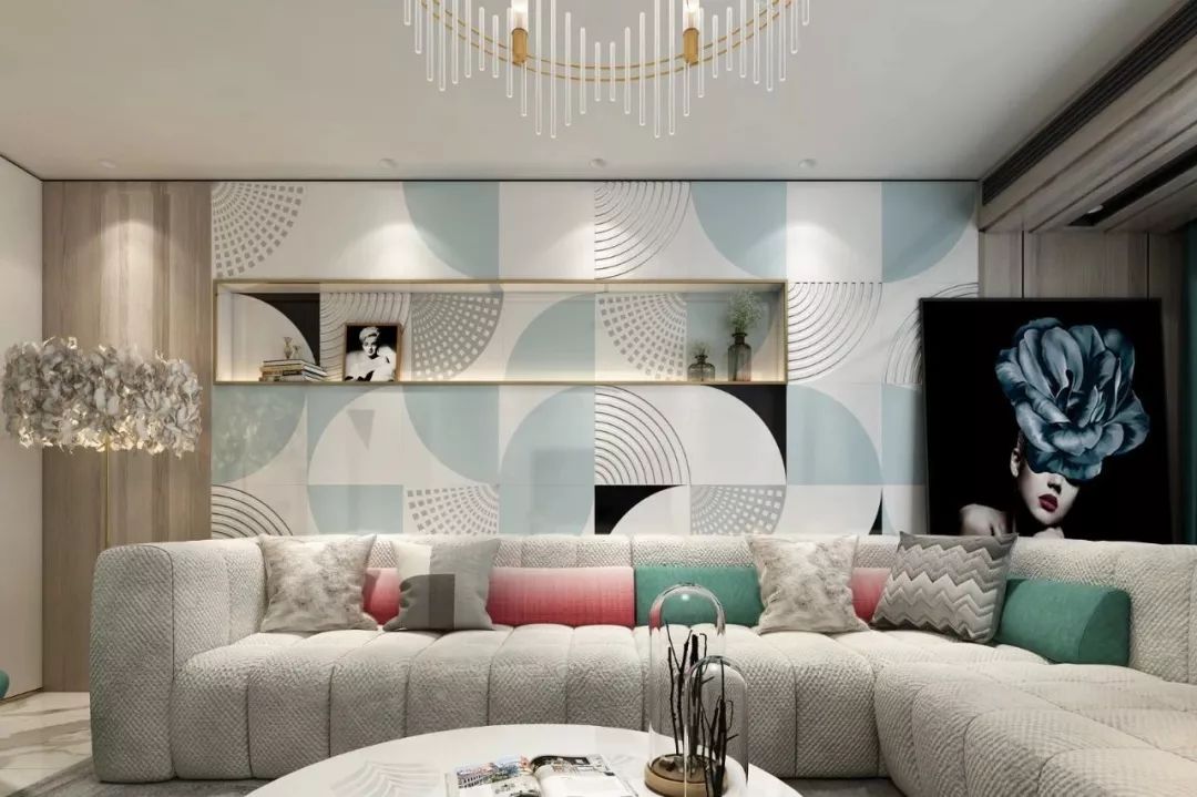 100种创意背景墙素材,作品背景墙素材