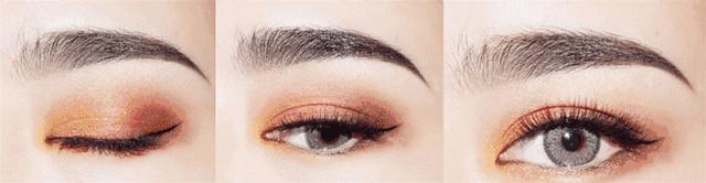 如何用一盘眼影画全妆教程,不需要手法跟技术的基础眼影画法