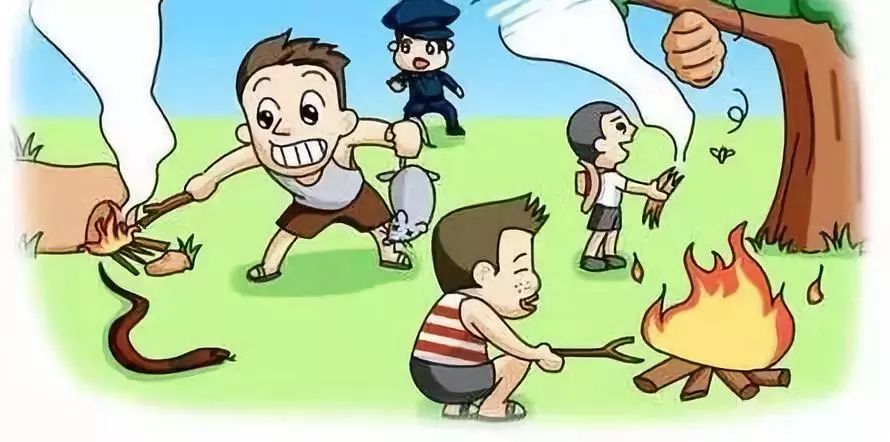 马关县山火民警奋力扑救,各地山火扑救情况