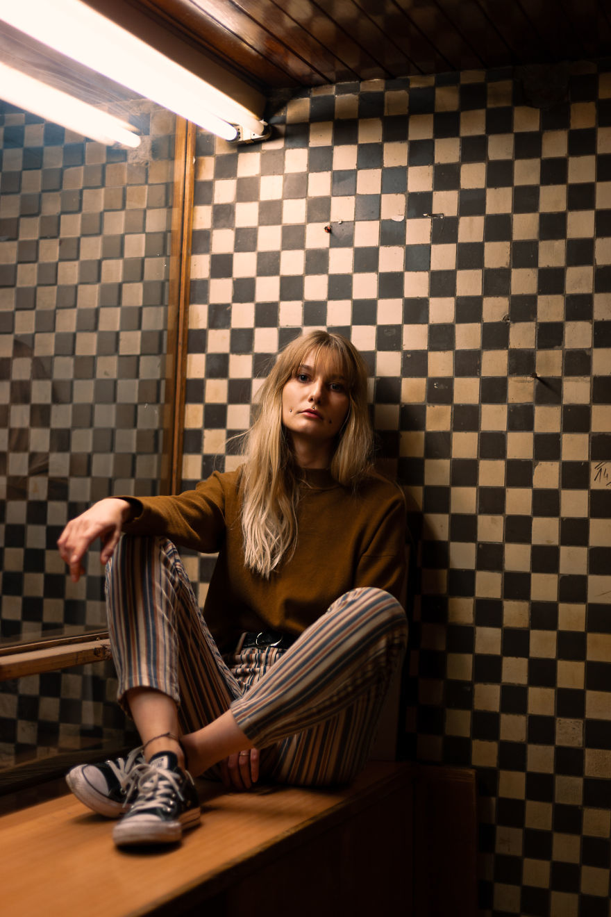 复古破旧风照片,废弃工业风写真