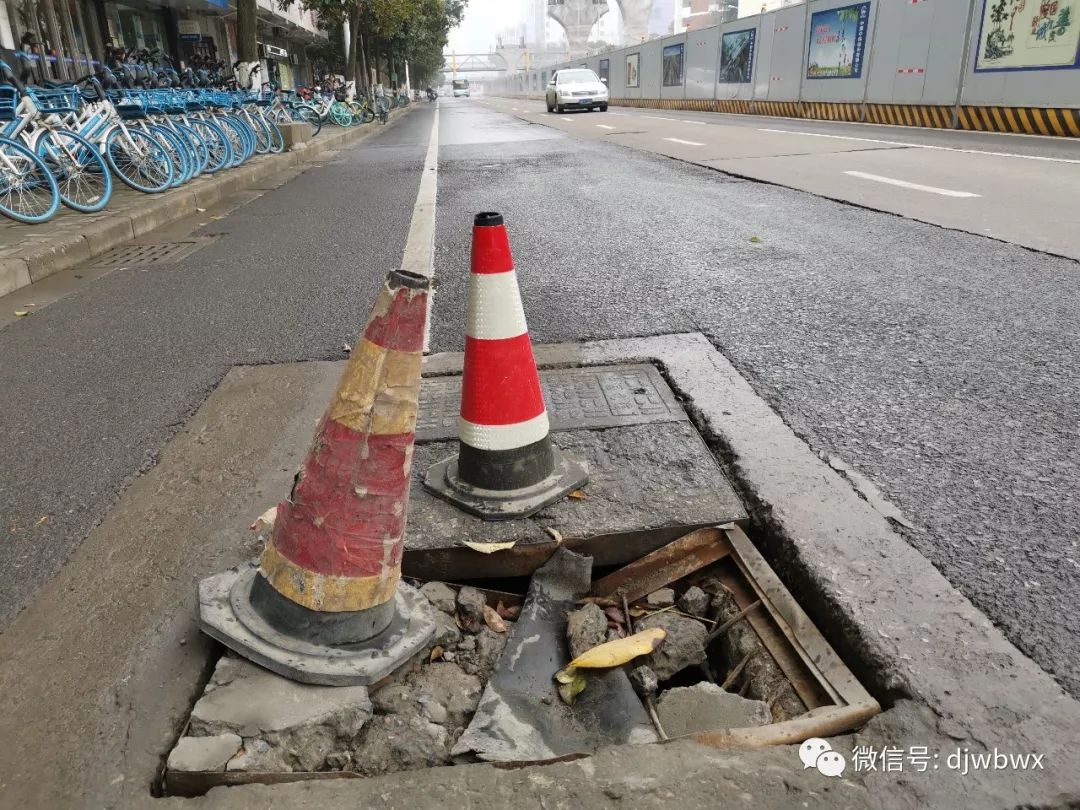 关于井盖塌陷的报道,为什么井盖塌陷