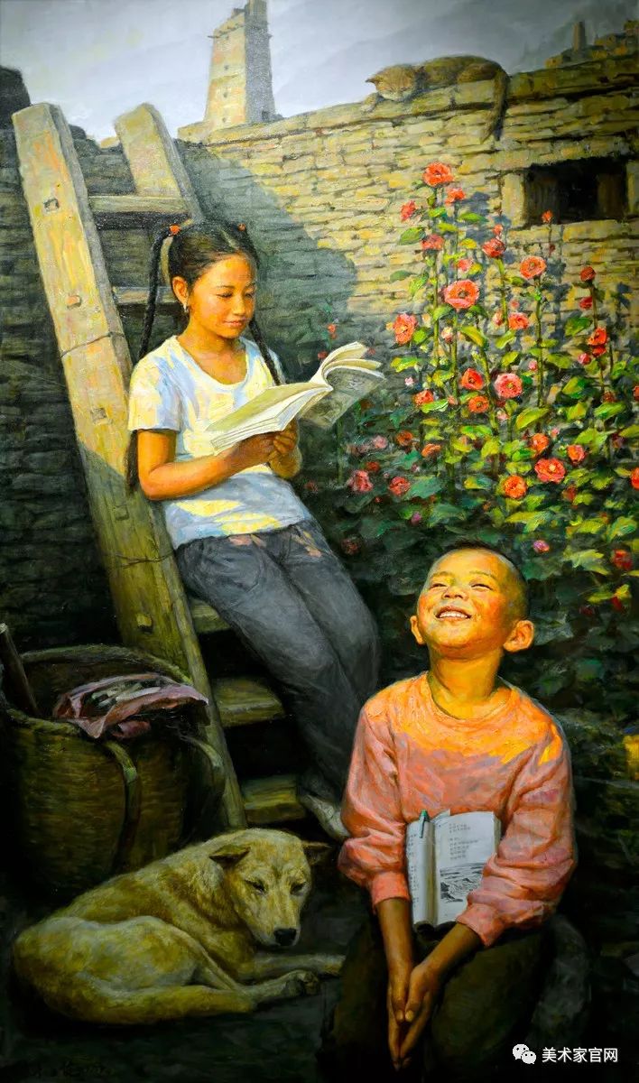 这是我见过最美的油画,日本女生最美的油画