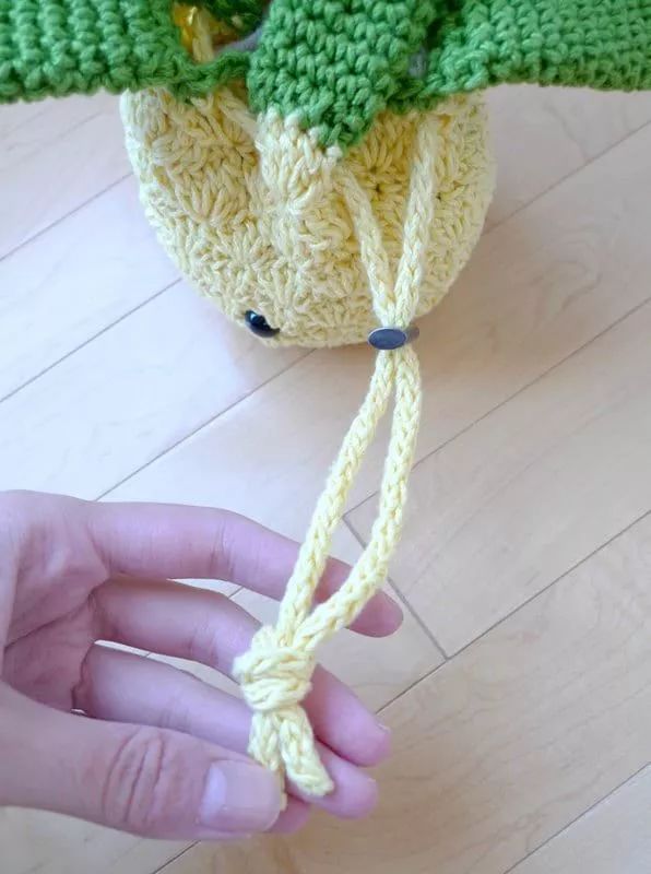 笔收纳袋小布袋,毛线钩笔袋的编织教程