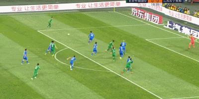 张玉宁超级世界波破门,张玉宁巴坎布推射