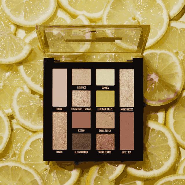 宋祖儿和油管美妆博主都在疯狂种草的柠檬眼影盘，也太少女了吧！