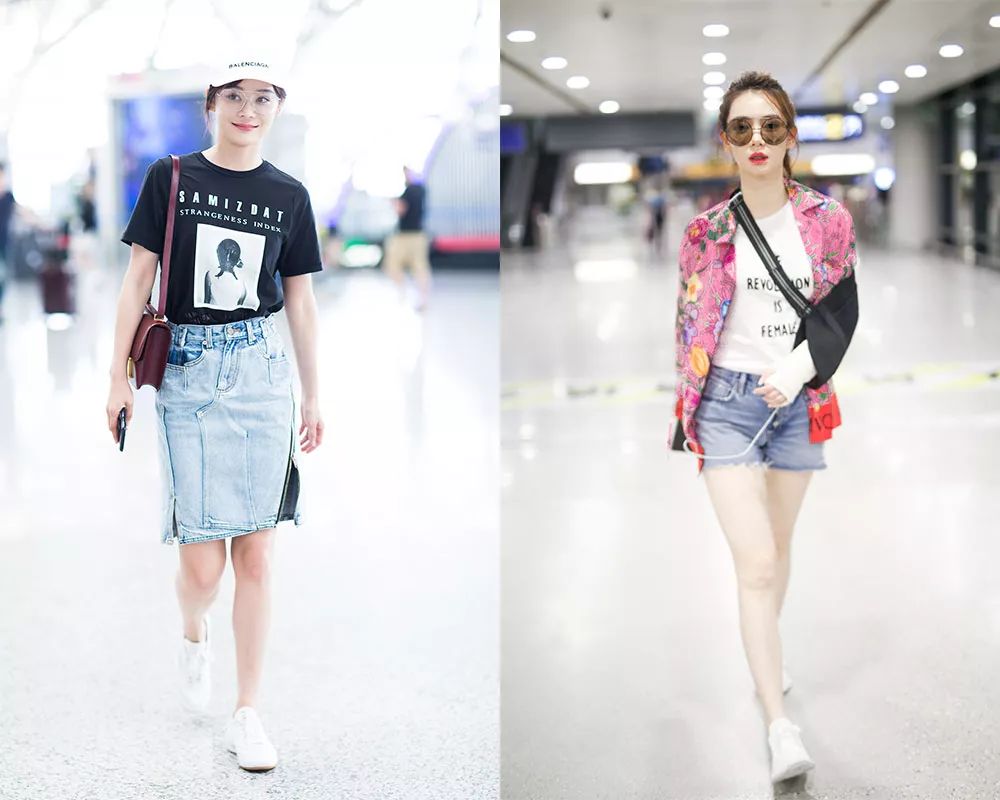 刘雯*服私**里出镜率最高的三种风格短袖，就这么穿了！