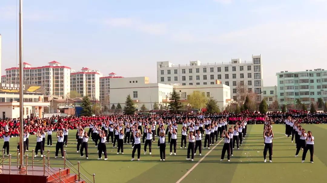 定格校园最美瞬间,明德初中第九届田径运动会