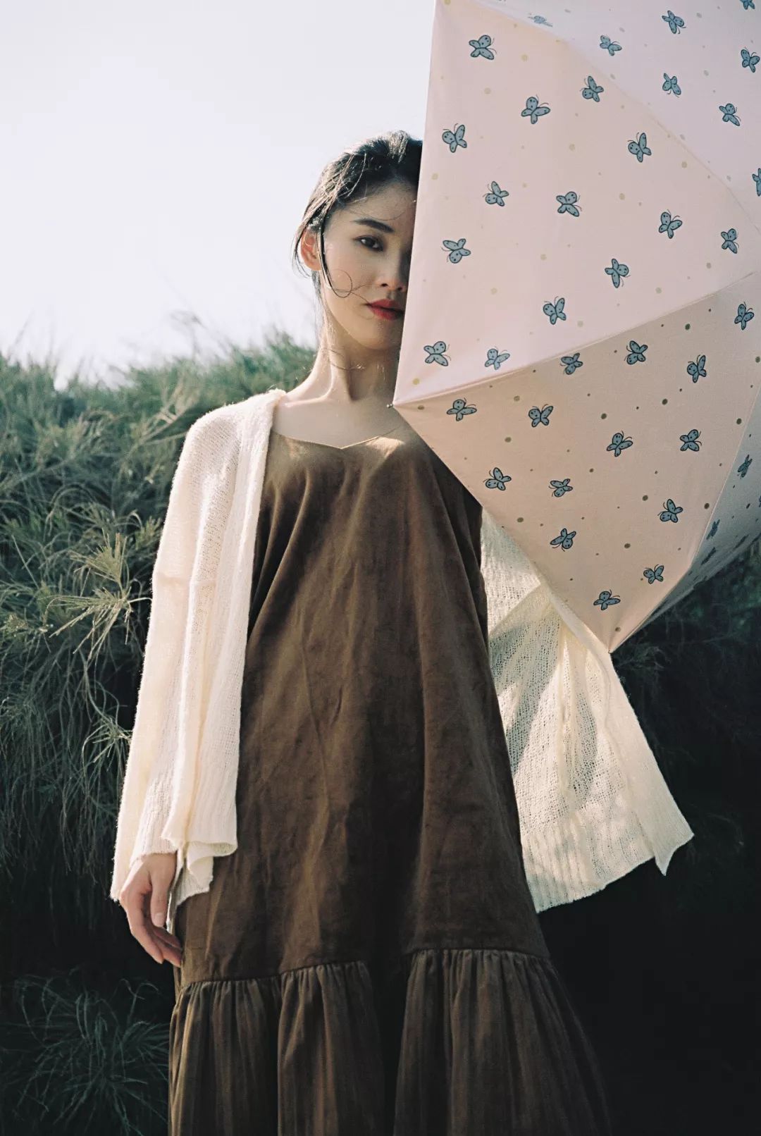 比苹果小的伞,迷你太阳伞防紫外线比手机还小