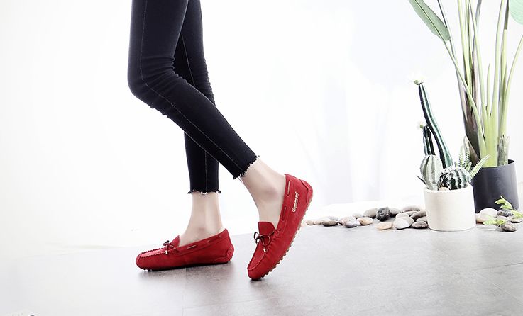 九分宽松裤豆豆鞋,九分豆豆鞋