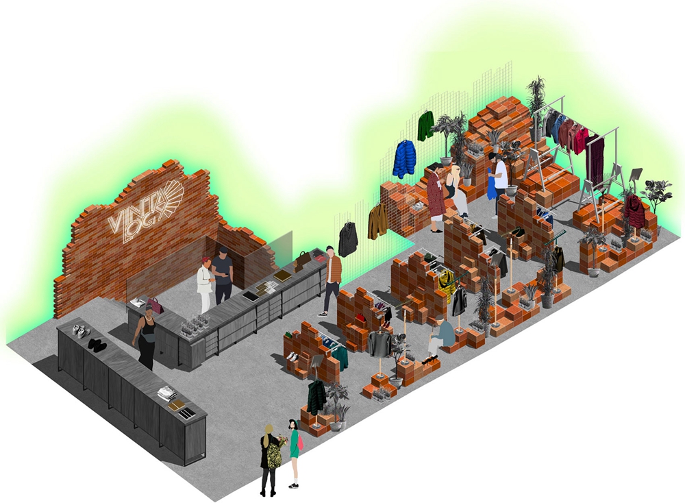 马德里开了家废墟服装店，这里有当下最流行的工业（地）风!