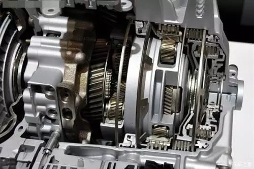 dct双离合器自动变速器的主要结构,双离合自动变速器简图