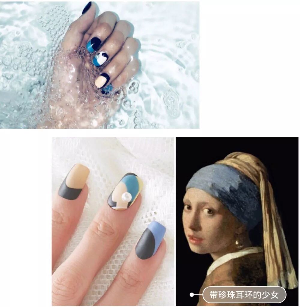 夏天美甲款式图片2022最火网红款,夏天短指甲美甲纯色显手白