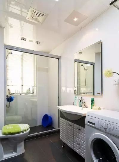 没有阳台怎么做洗衣房,楼梯下空间设计成洗衣房