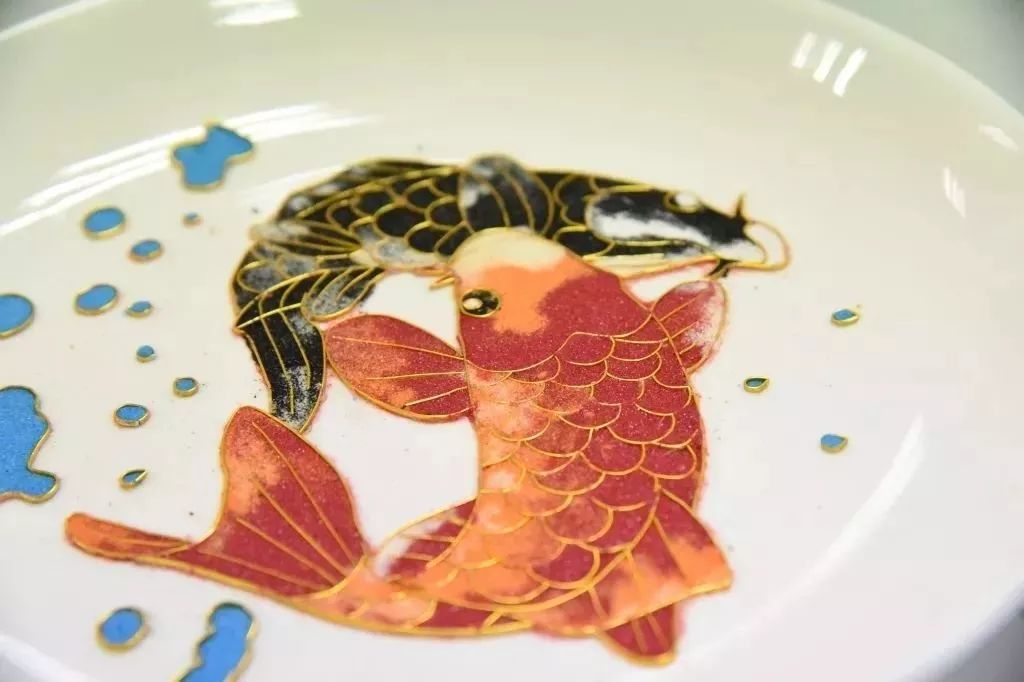 景泰蓝沙画手工,景泰蓝掐丝沙画教学视频