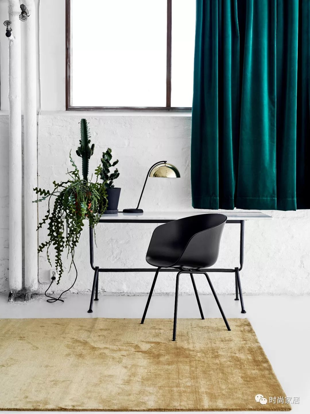 一居室简单改造风格,初夏风装修效果图