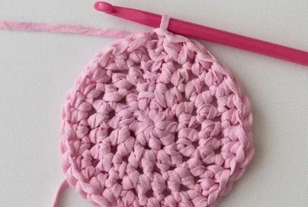 钩针收纳篮编织图解,钩针储物篮的图解