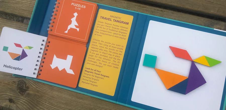 七巧板教具适用于哪个年龄段,儿童七巧板木质磁性教具益智玩具