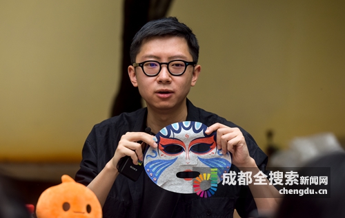 川剧脸谱面膜推广,川剧表演面膜