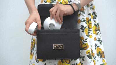 「海淘」OMG！这个巴掌大的电熨斗，不插电不加水能烫衣服，还能当充电宝