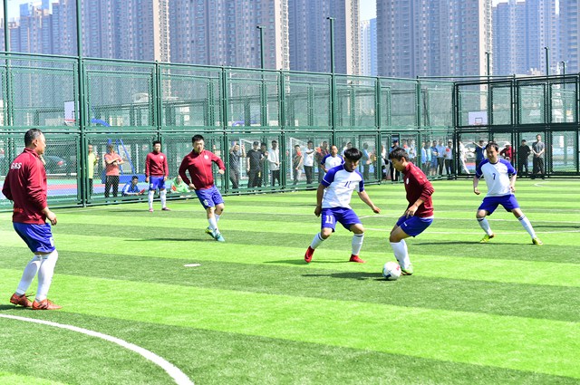 青岛邮轮母港运动公园,青岛邮轮母港体育公园足球