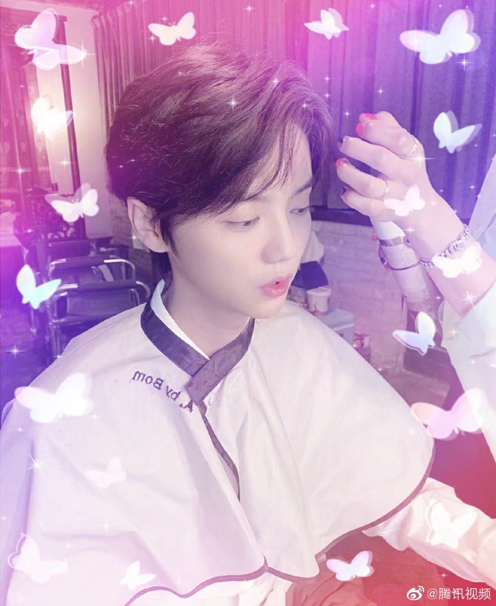 190605论精致神颜鹿晗与粉嫩萌宠浪漫元素的适配性