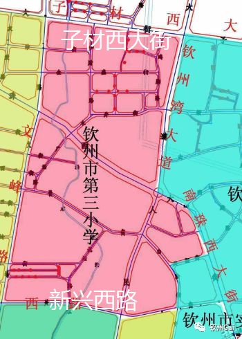 钦州市小学学区划分,钦州各个小学学区划分