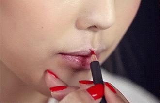angelababy白娉婷唇妆,杨颖全唇妆