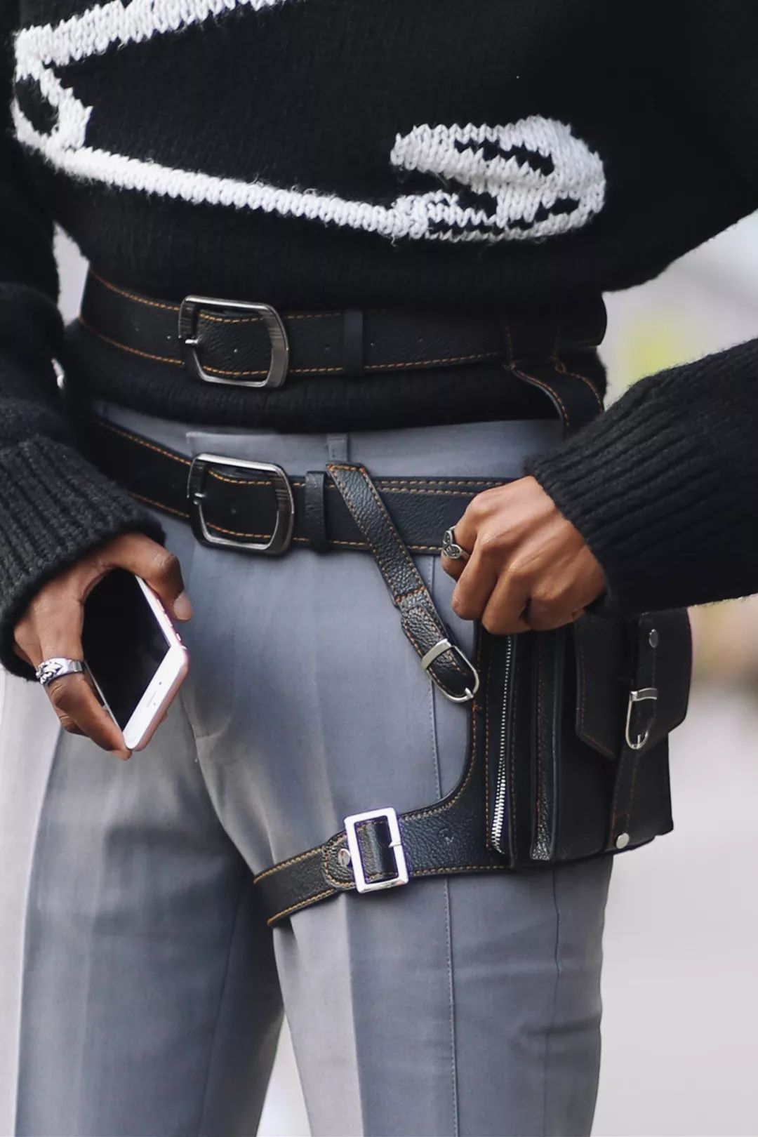 16个潮流感街拍,土味街拍劈叉