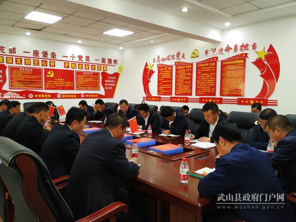 武山党建,武山县党建工作会议