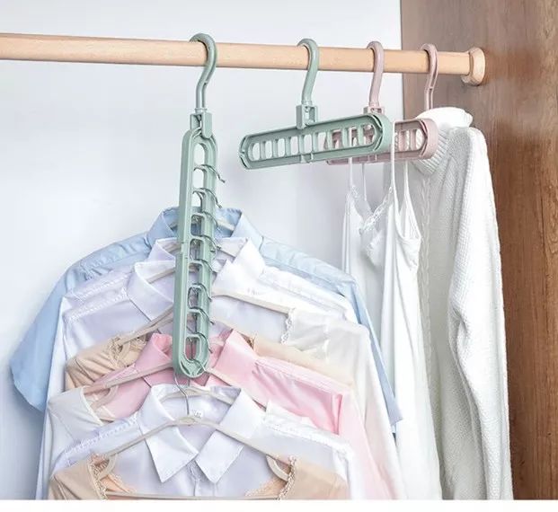 魔术衣架可以挂几件衣服,魔术衣架1个顶8个衣柜瞬间扩容8倍