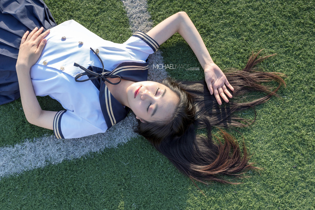 自己拍校园写真,回母校拍写真