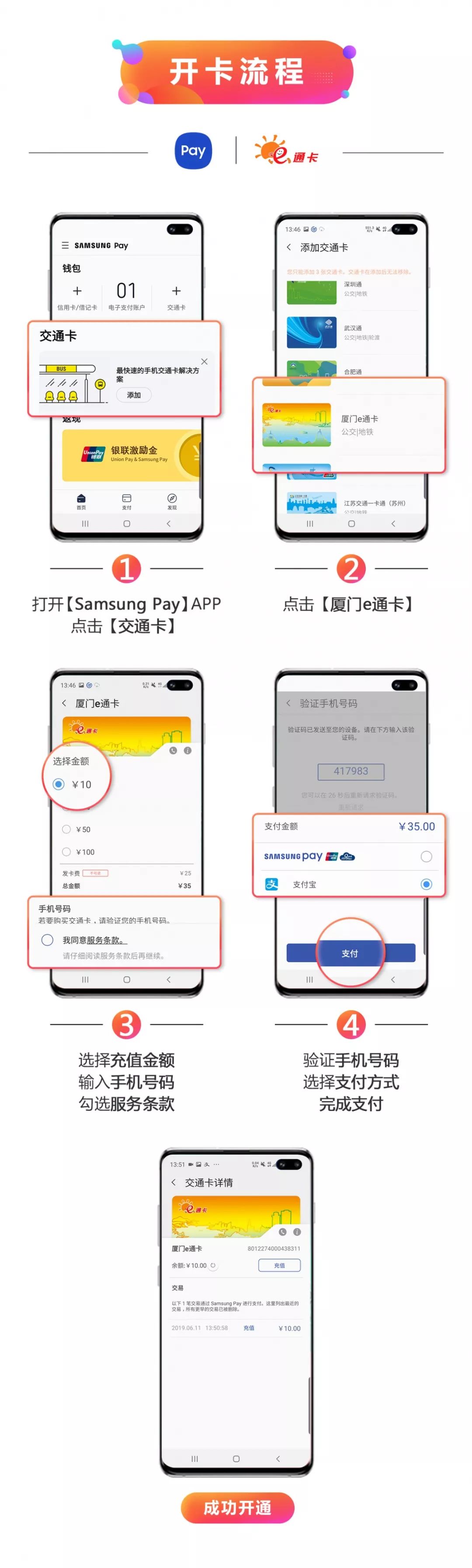 三星手机绑定e通卡,三星手机添加e通卡