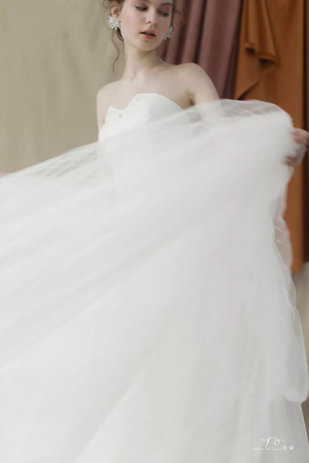 奥黛丽赫本与纪梵希婚纱,奥黛丽赫本风格婚纱照样片欣赏